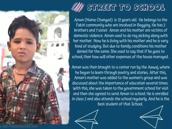 Appeal to Support Education of Rag Picking Children of Bhopal