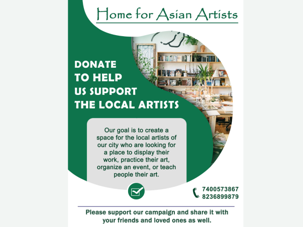 Please donate to help the local artists rebuild their livelihood