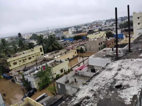 Flood Relief For Mallikarjuna Nagar Colony, Hyderabad