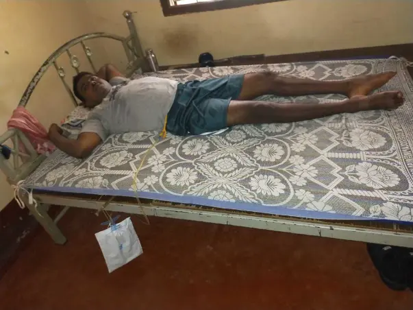 37 Years Old Jagadish Needs Your Help Fight Traumatic Spinal Injury