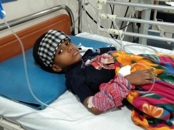 6 years old Saad needs your help fight Acute Myeloid Leukemia