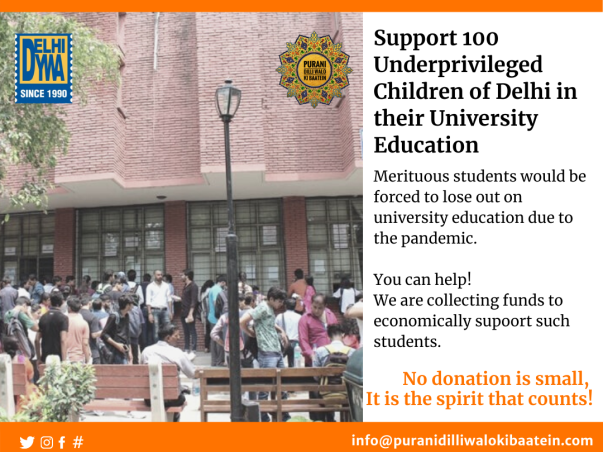 Support 100 Underprivileged students in their University Education