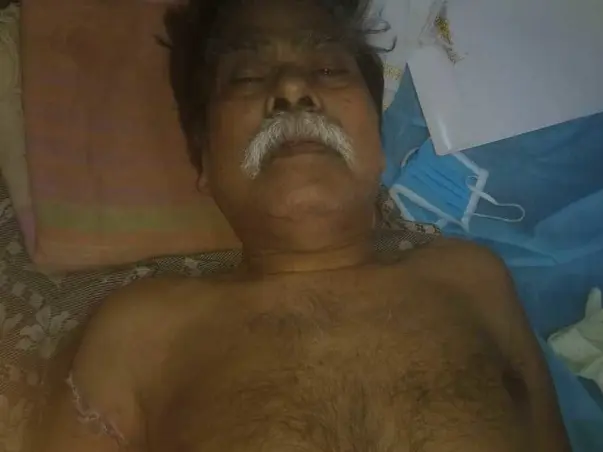 74 Years Old Gurunath Kakade Needs Your Help To Recover From Fracture Cervical Vertebra