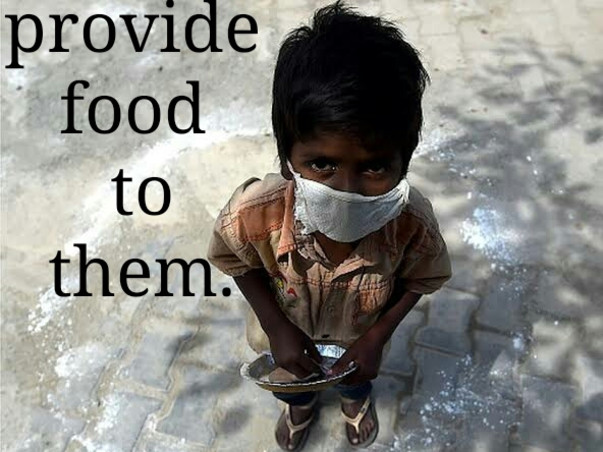 Help Us To Feed The Poor