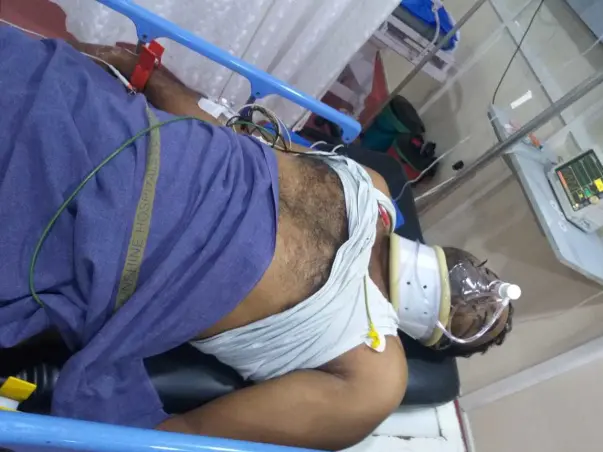 Support N Laxma Reddy Recover From Accidental Injuries