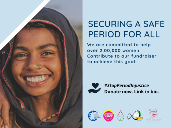 Help 2 Lakh Women Access Menstrual Hygiene and Health Kits