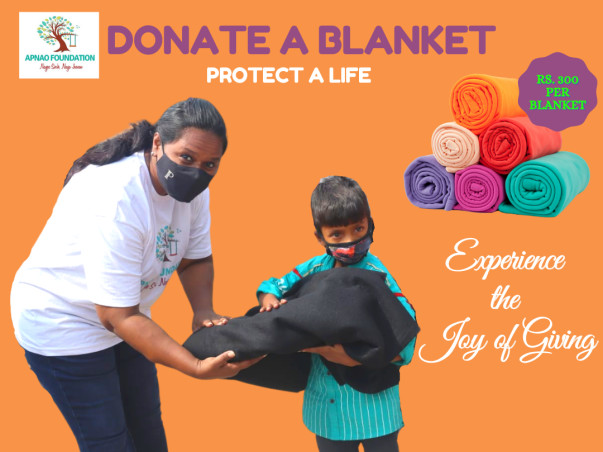 Experience The Joy Of Giving- Donate A Blanket, Protect A Life