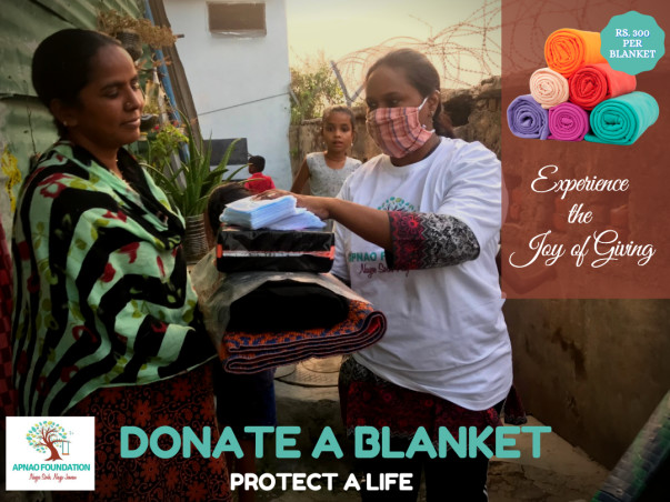 Experience The Joy Of Giving- Donate A Blanket, Protect A Life