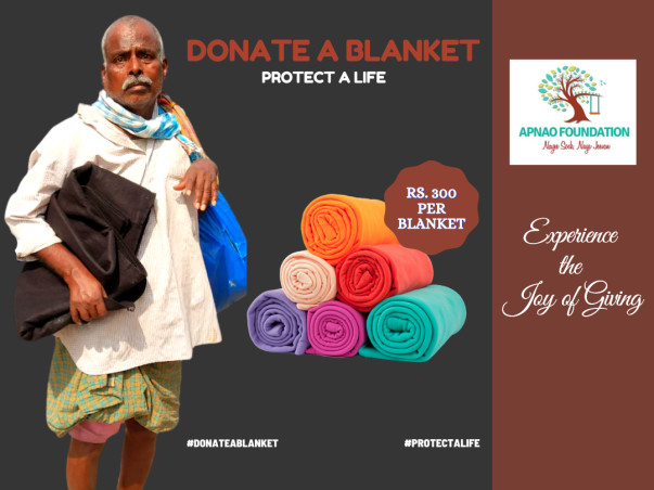 Experience The Joy Of Giving- Donate A Blanket, Protect A Life