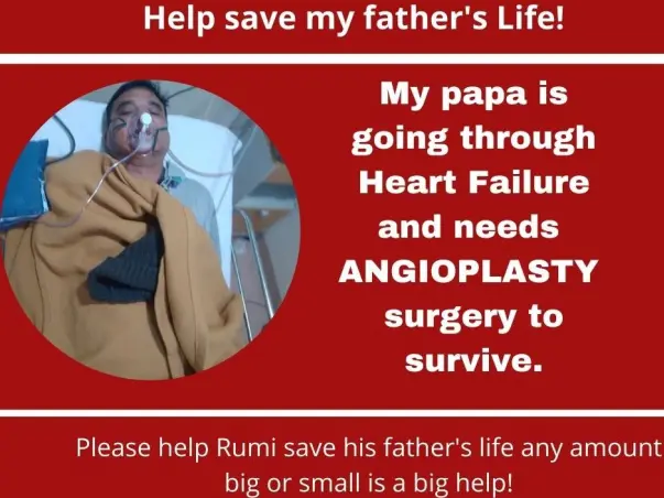 Please Save My Father, He Needs Heart Surgery!