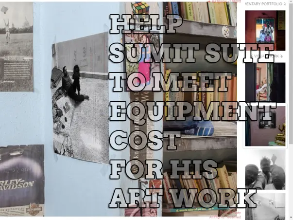 Help Sumit Sute Fund His Artistic Practice