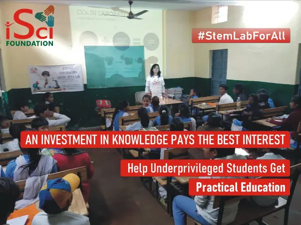 Help Underprivileged Students get Practical Education
