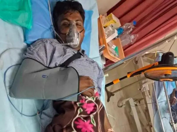 Support Bommana Rajamallu Recover From Road Traffic Accident With Polytrauma