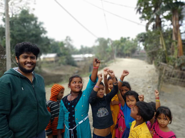 Help us build a Community Reading Centre in Mohorisuk village, Majuli