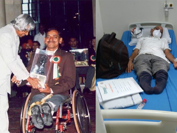 Support Arjuna Awardee Mr.Madasu Rao Fight From Carcinoma