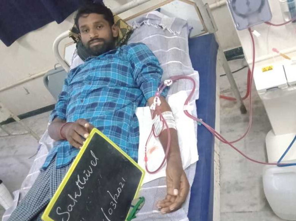 Sakthivel Palanisamy Needs Your Help Undergo Kidney Transplantation