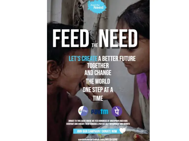 Let's Build The Future Together, Feed The Needy