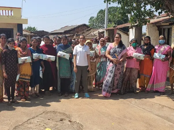 Sanitary pads distribution to save girls from menstrual hygiene issues