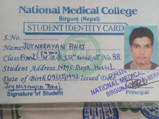 Help Joynarayan Bhoj To Become A Doctor