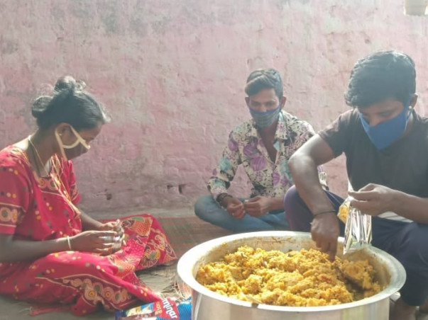 COVID support for the destitute in Mysore