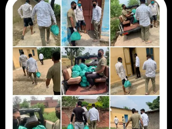 Medical help & food for Covid effected families
