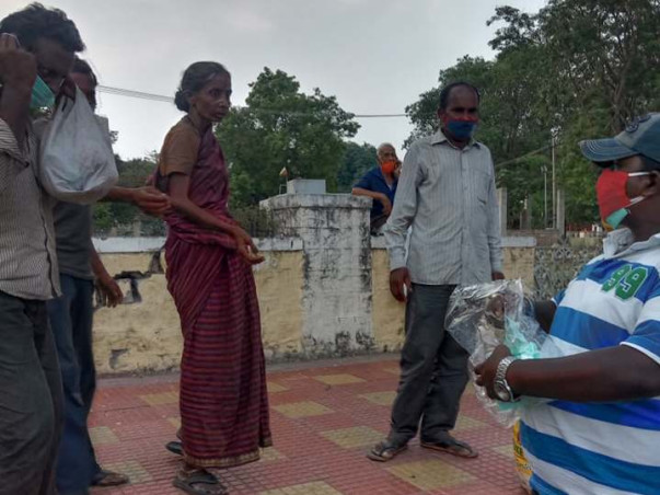 COVID support for the destitute in Mysore