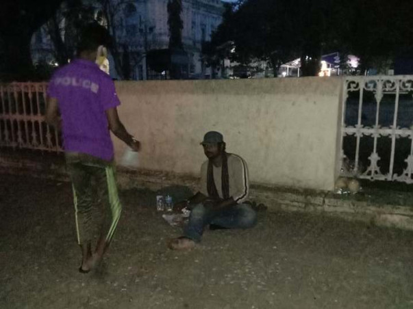 COVID support for the destitute in Mysore