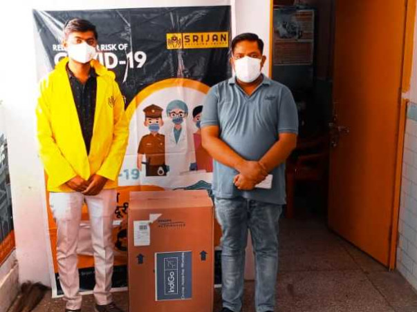 "SRIJAN'S MISSION OXYGEN" BREATHING LIVES AMONG COVID PATIENTS!
