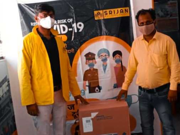 "SRIJAN'S MISSION OXYGEN" BREATHING LIVES AMONG COVID PATIENTS!