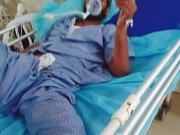 Help My Husband Fight Covid Please. Urgent Save His Life