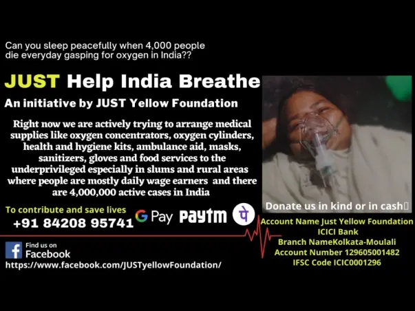 JUST Help India Breathe