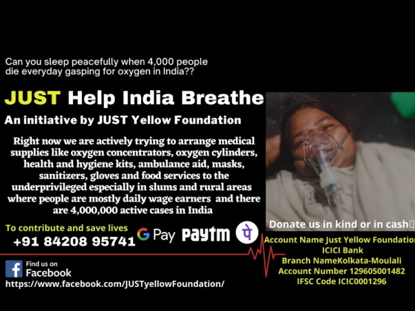 JUST Help India Breathe