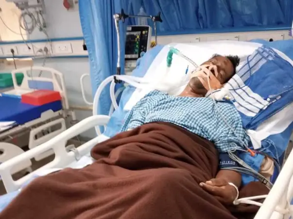 Help Prabhakar a poor farmer Survive from Severe Injuries