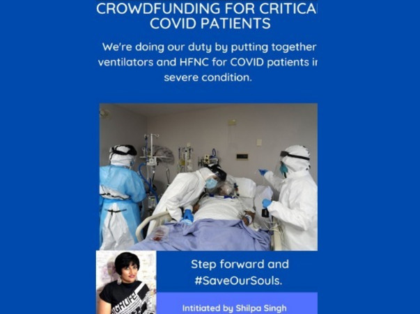 Support For Critical Covid Patients  Across India