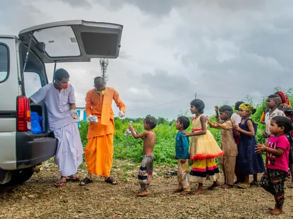 Please Support ISKCON To Provide Food To The Needy