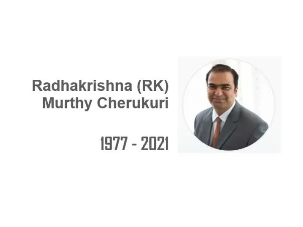 In Memory of RK – A Wonderful Human being and True Leader