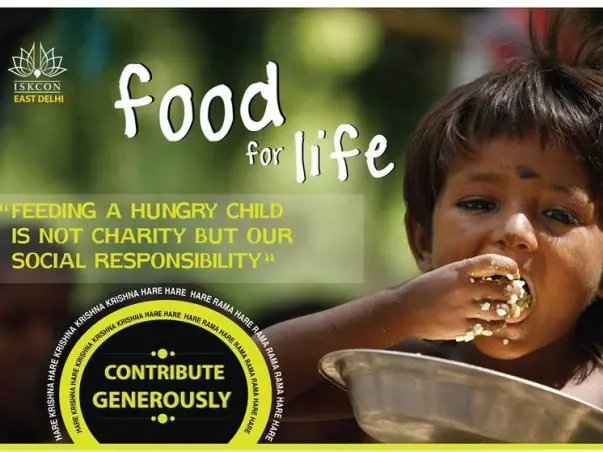 ISKCON Food For Life Help to Feed Hungry people