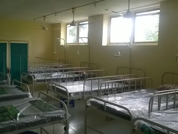 Isolation Centre for patients with less saturation level in Sunderban