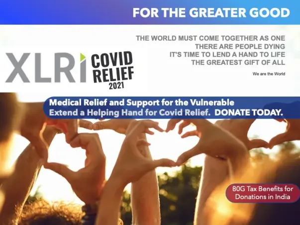 Extend a Helping Hand: XLRI Covid Relief Fund