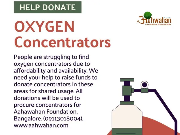 HELP DONATE OXYGEN CONCENTRATORS