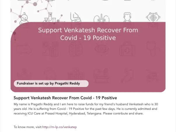 Support Venkatesh Recover From Covid - 19 Positive