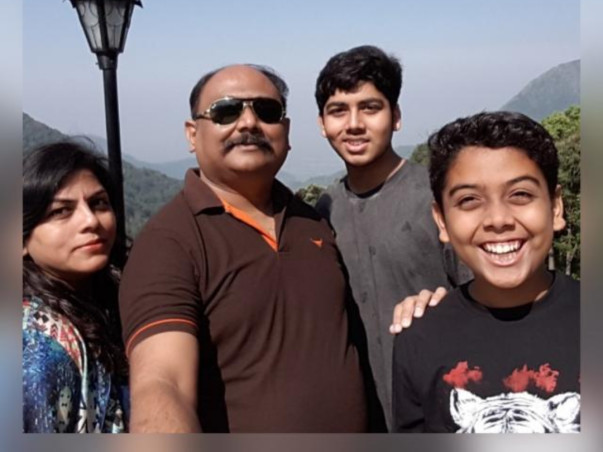 Late Mr. Avinash Pathak's Family