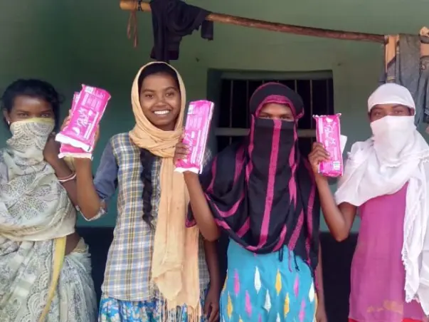 Donate Sanitary Napkins to Underserved Girls of Jharkhand