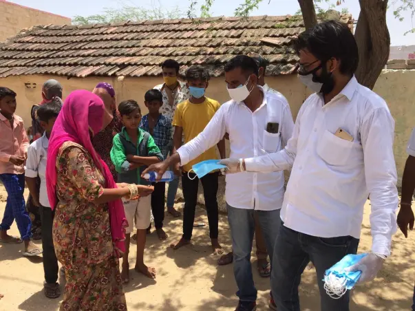 Help the rural people in Rajasthan survive Covid-19