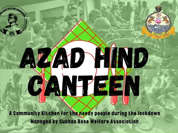 Help "Azad Hind Canteen", help people to put food on the table of poor