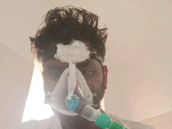 32 years old Vijayakumar Korampalli needs your help fight Covid-19