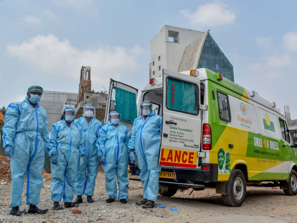 Support Smile Foundation in keeping India's Health Workers Safe