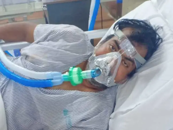Help Venugopal post covid lung treatment