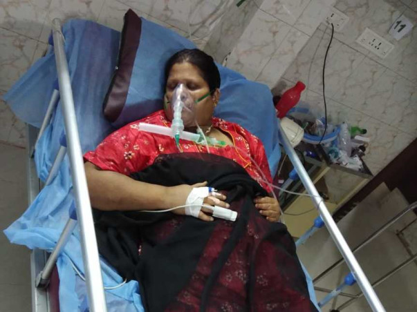 Please help my Mother Veena, fighting COVID-19 in ICU on Ventilator