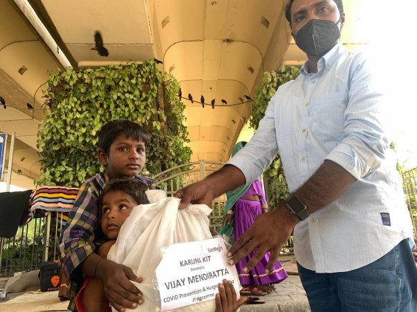 HELP SANTHIGIRI FEED AND SHEILD POOR COMMUNITIES IN DELHI